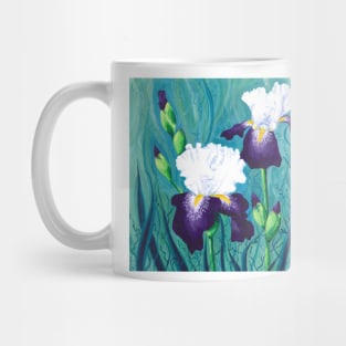 Starlight Irises Mug